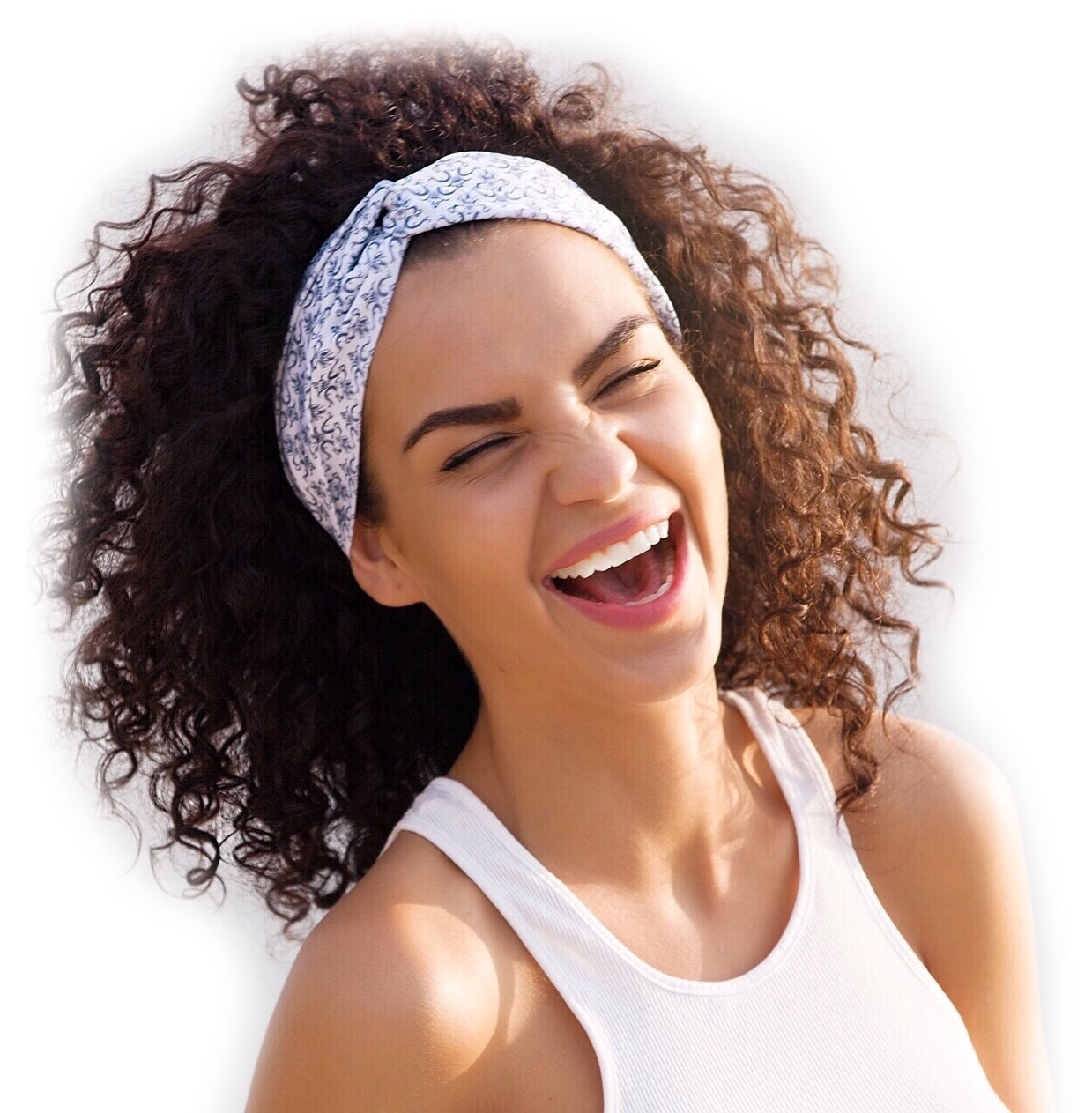 girl laughing